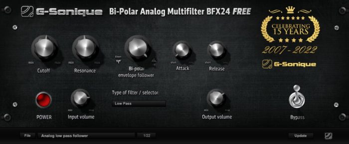 G Sonique BFX24 FREE