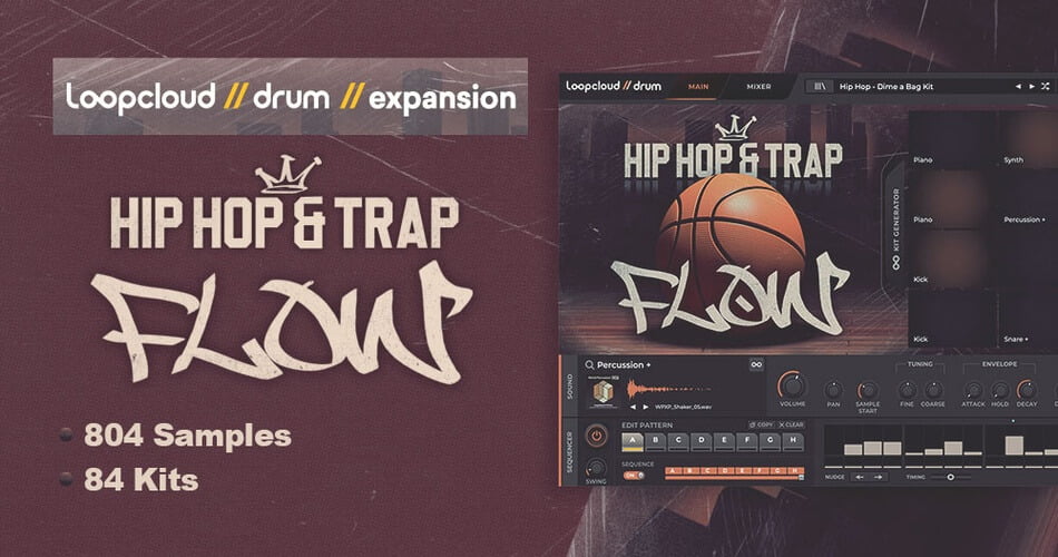 Hip Hop Trap Flow for Loopcloud DRUM