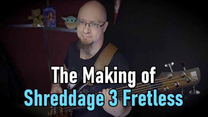 ISW Making of Shreddage 3 Fretless