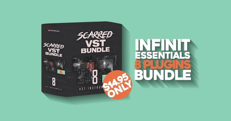 Scarred VST Bundle by Infinit Audio: 8 instruments for $14.95 USD