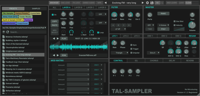 TAL Sampler 4