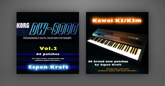 Espen Kraft DW 8000 Vol 2 Kawai K3 K3m