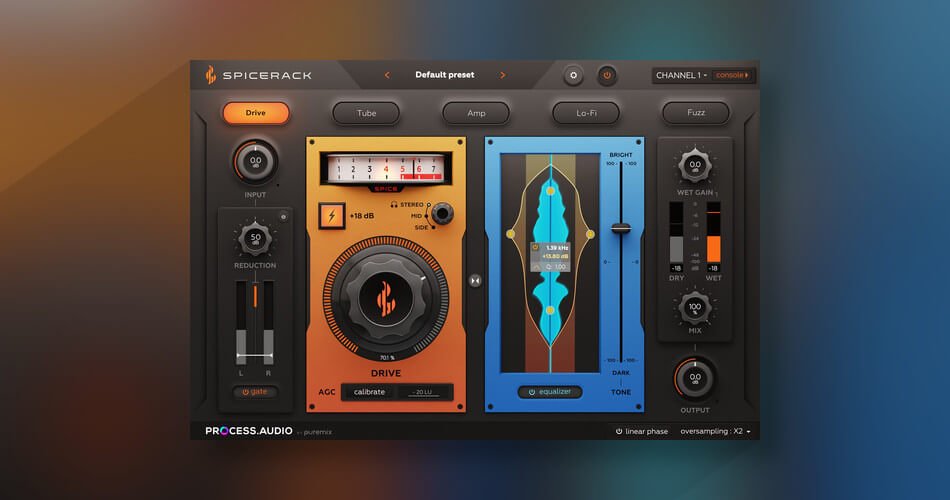 Add warmth to any track or mix with Spicerack by Process Audio