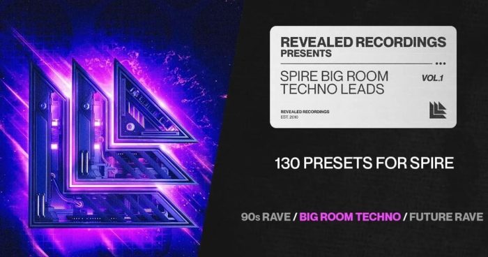 Revealed Spire Big Room Techno Leads Vol 1