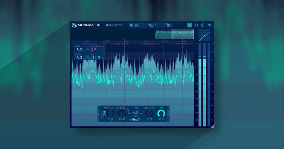 SKYE Clipper plugin by Signum Audio on sale at 50% OFF