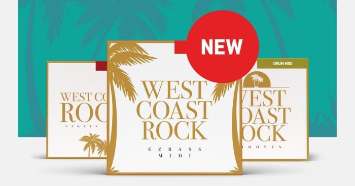 Toontrack West Coast Rock EZbass MIDI