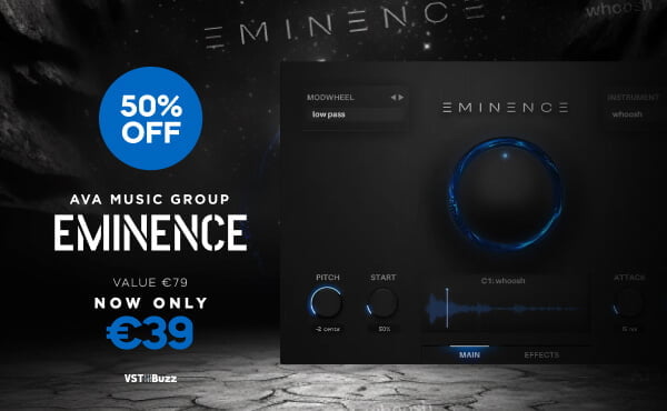 Save 50% on Eminence Trailer Sound Effects by AVA Music Group