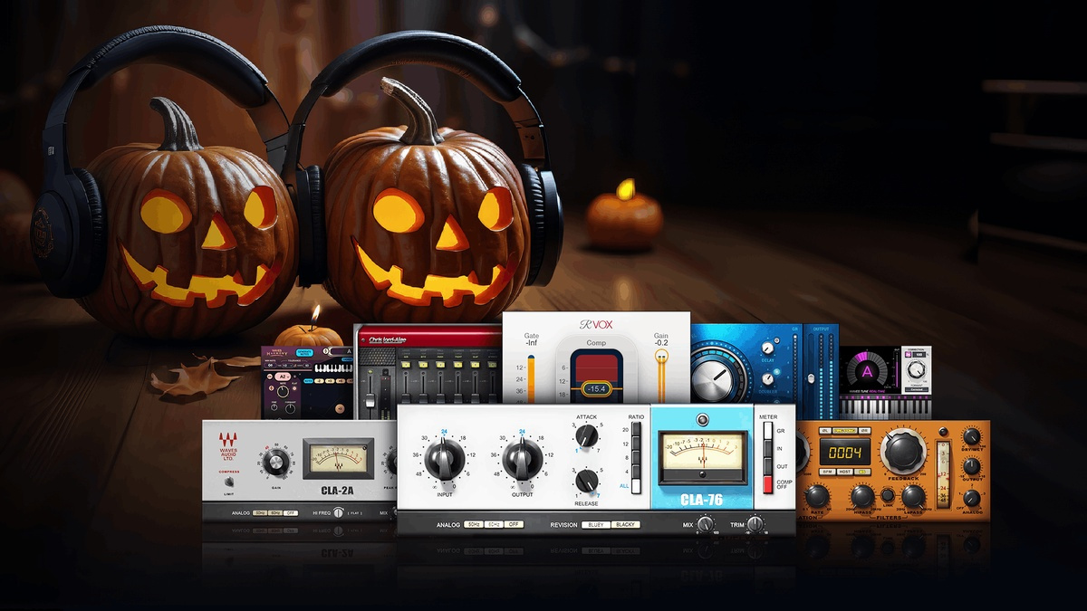 Waves Halloween Sale: Buy 2 Plugins Get 2 FREE