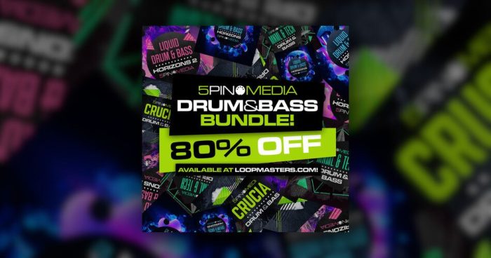 5Pin Media Drum Bass Bundle