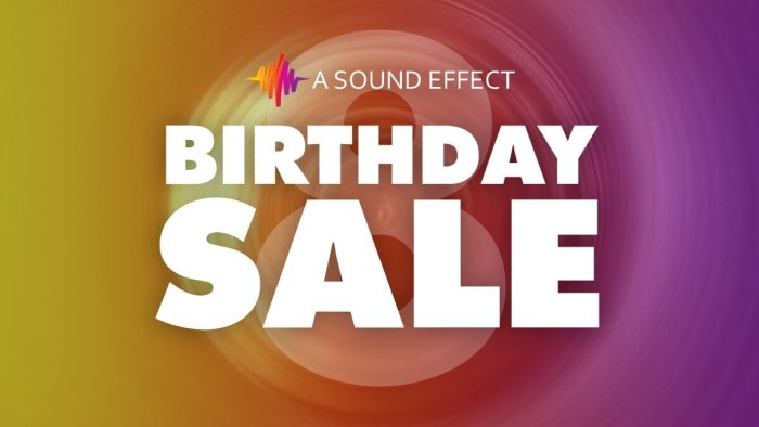 A Sound Effect Birthday Sale