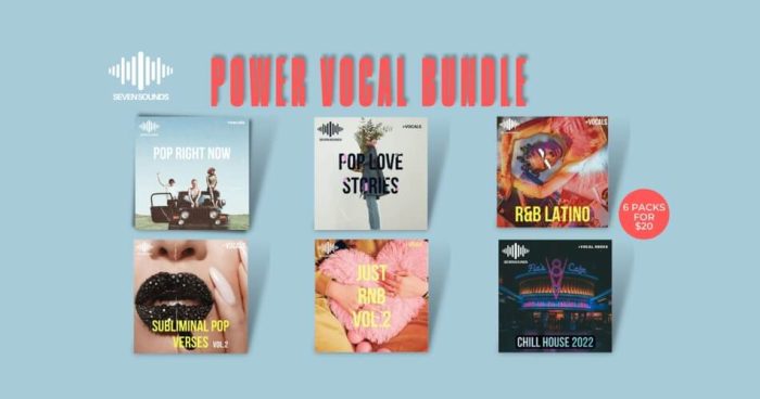 ADSR Seven Sounds Power Vocal Bundle