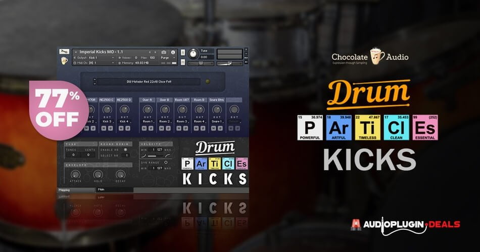 APD Chocolate Audio Drum Particles