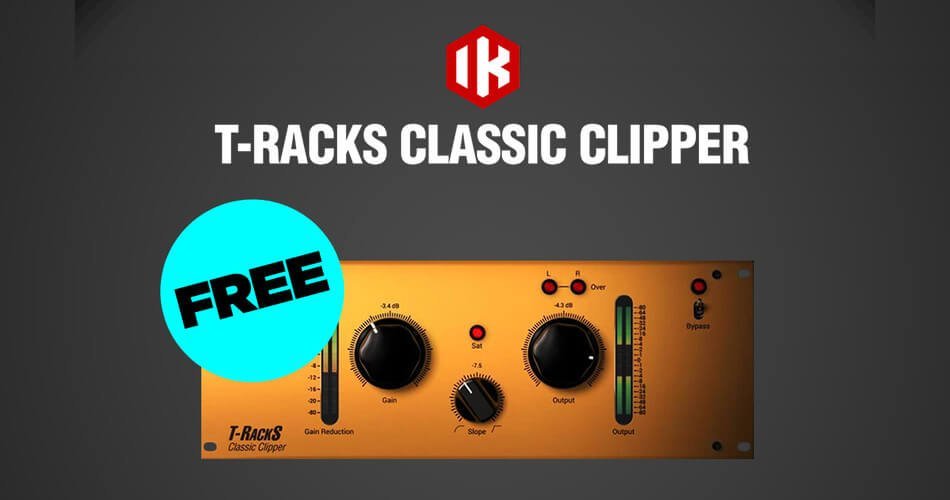 FREE: Classic T-RackS Clipper by IK Multimedia (limited time)