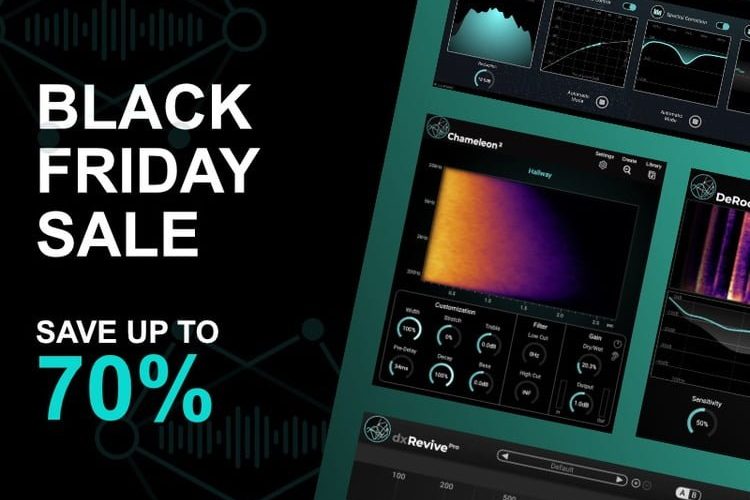 Accentize launches Black Friday Sale with up to 70% OFF plugins