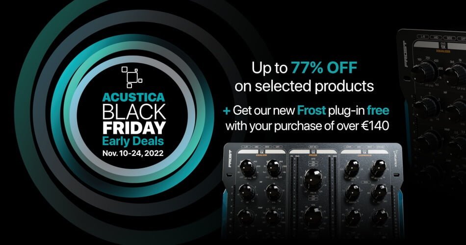 Acustica Audio Black Friday Early Deals