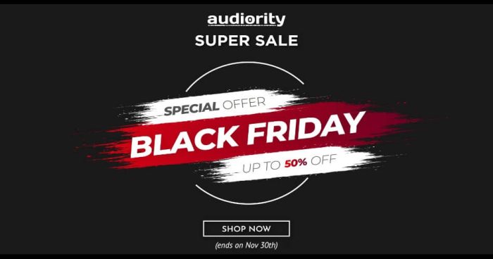 Audiority Black Friday 2022