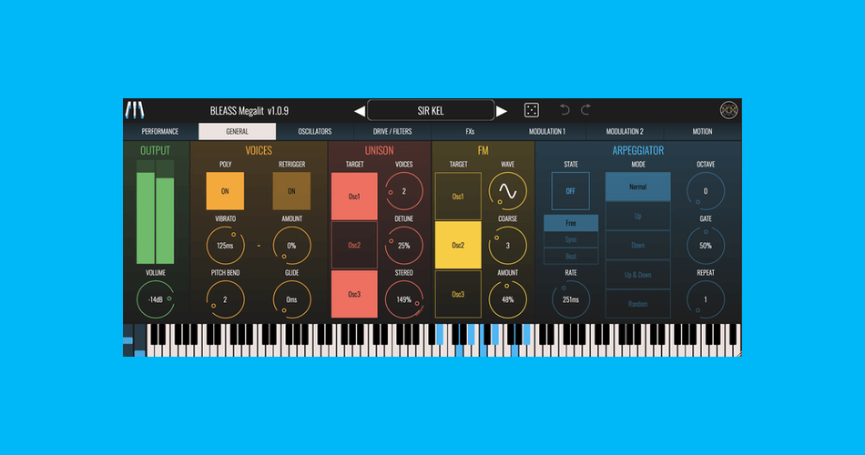 BLEASS launches Megalit synthesizer instrument at intro offer