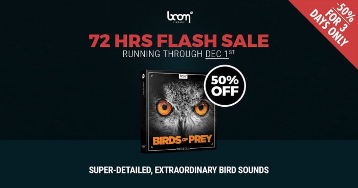 Boom Library Birds of Prey Sale