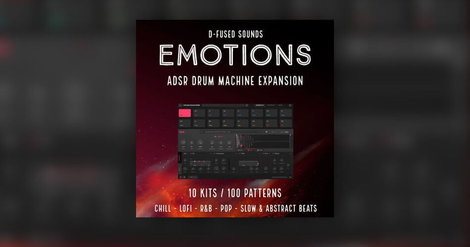 D Fused Sounds Emotions for ADSR Drum Machine
