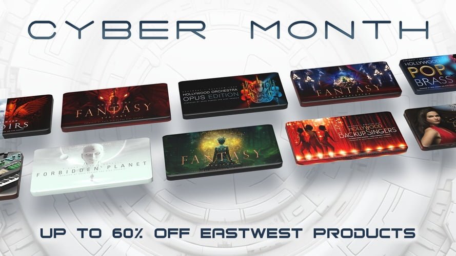 EastWest Cyber Month: Up to 60% OFF virtual instruments