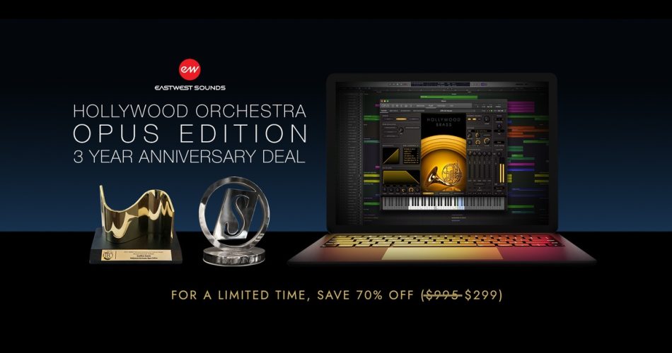 Save 70% on Hollywood Orchestra Opus Edition by EastWest