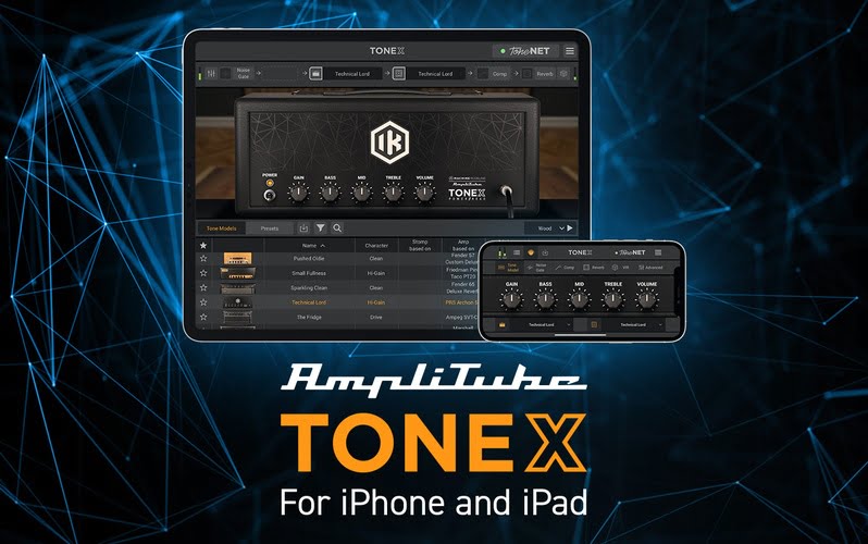 IK Multimedia Tonex for iPad and iPhone