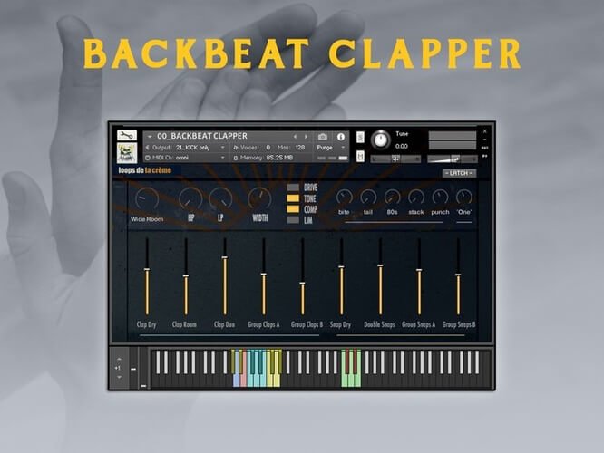 Loops de la Creme Backbeat Clapper