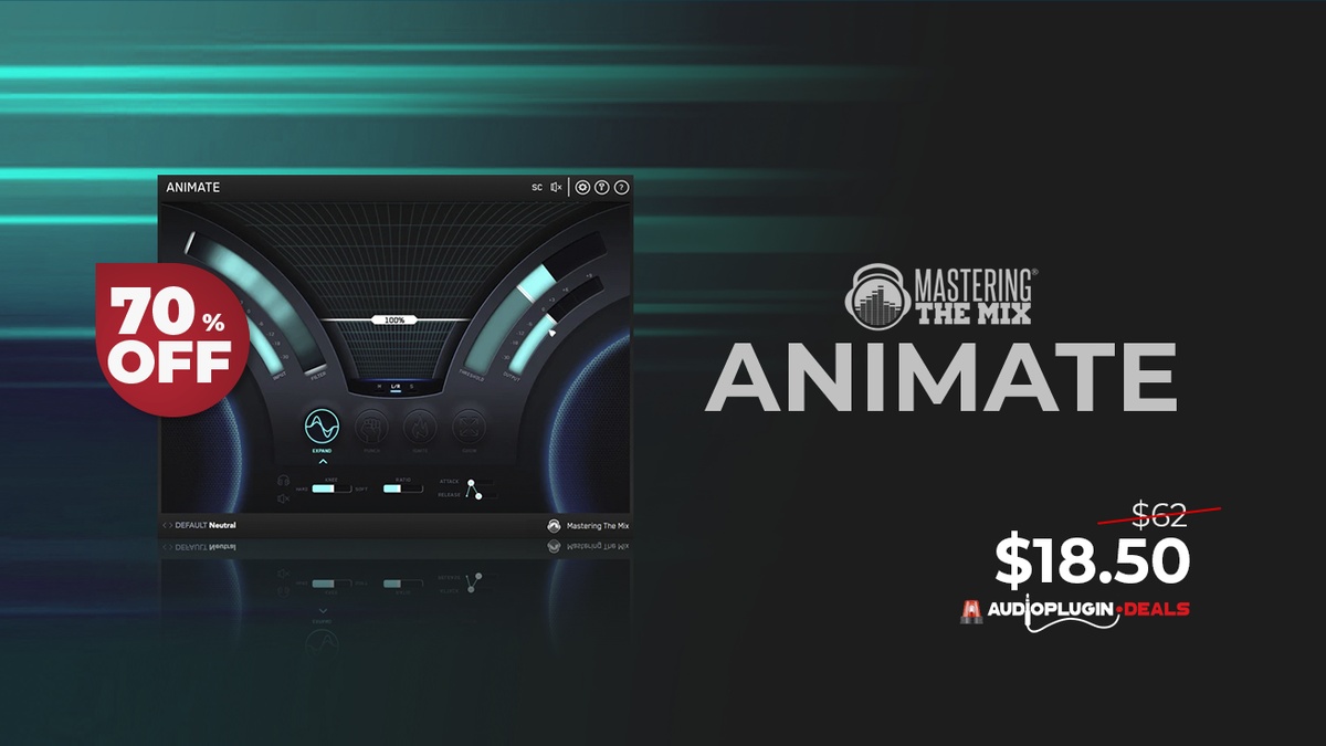 Animate effect plugin by Mastering the Mix on sale at 70% OFF