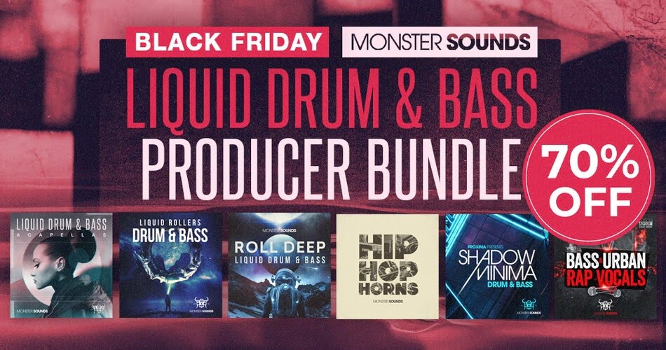 Monster Sounds Liquid Drum Bass Producer Bundle