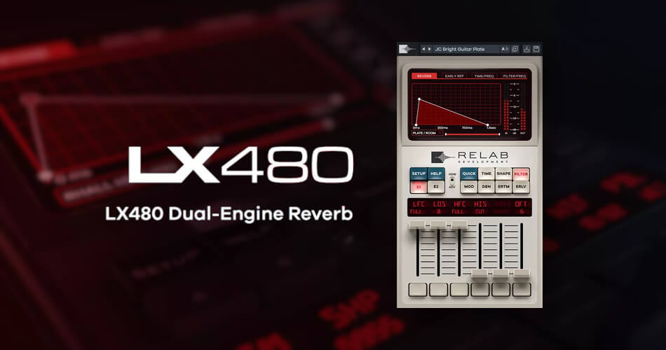 Relab Development releases LX480 Dual-Engine Reverb V4