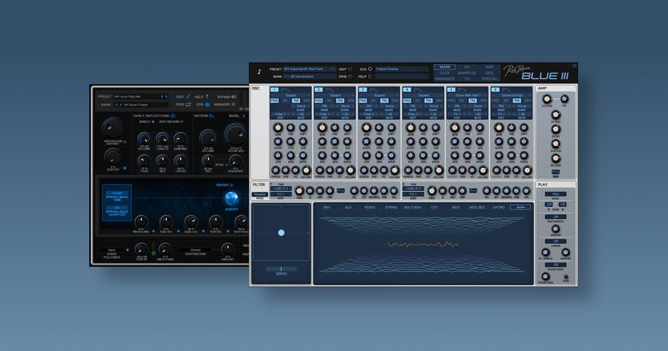 Rob Papen BLUE III and RevSane