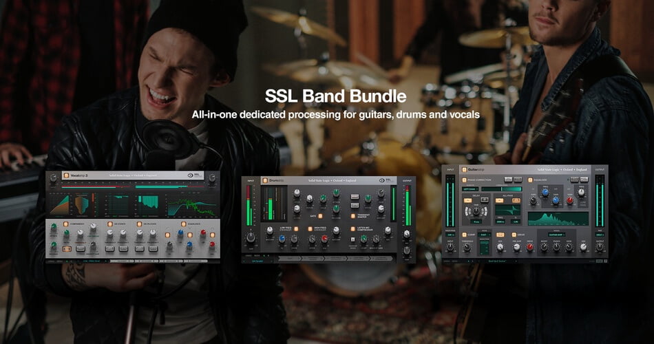 SSL Band Bundle: 3 channel strip plugins at over 90% OFF