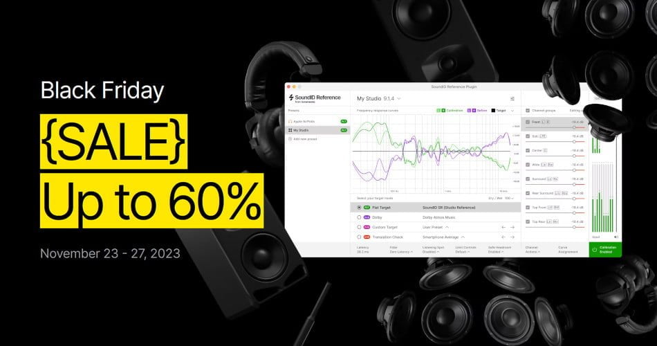 Sonarworks Black Friday Sale: Save up to 60% on SoundID Reference