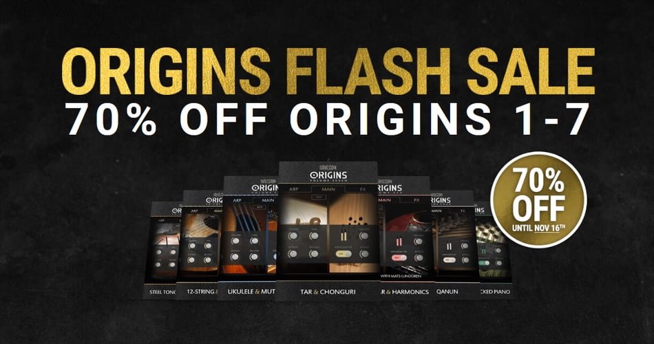 Flash Sale: Save 70% on Sonuscore Origins series for Kontakt