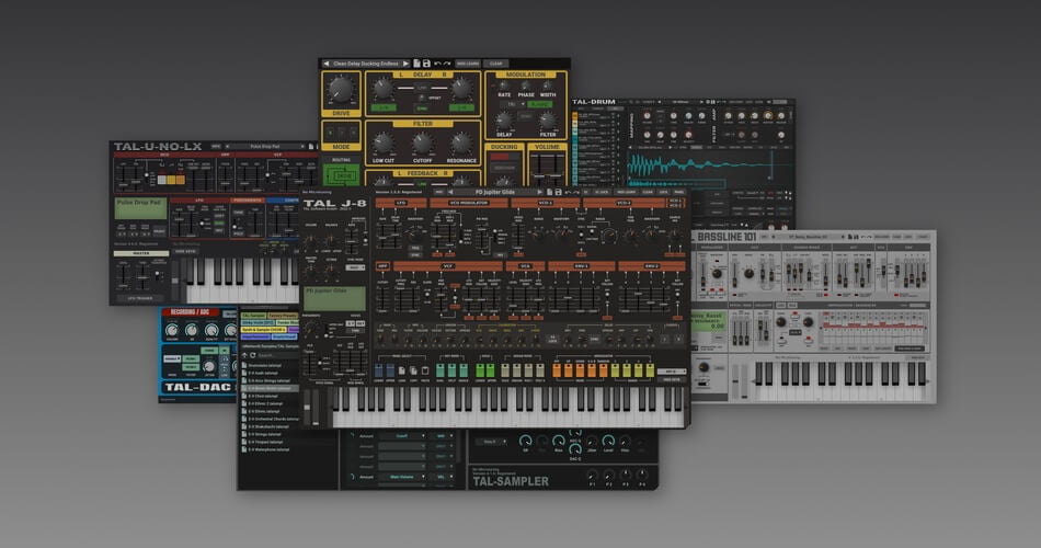 Save 40% on TAL-Software synthesizer & effect plugins