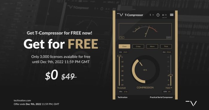 Techivation T Compressor FREE