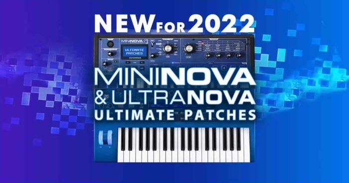 Ultimate Patches Novation MiniNova UltraNova Presets Patches