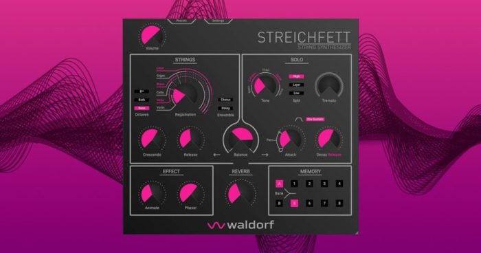 Waldorf Streichfett Plugin