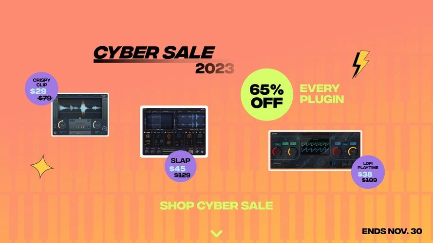Yum Audio Cyber Sale 2023: Save Up to 65% on plugins & bundles