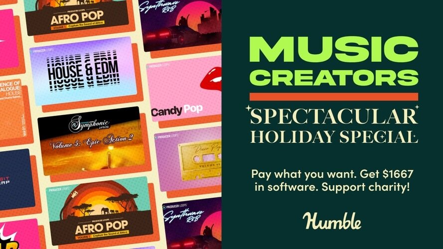 Humble Bundle Music Creators Spectacular Holiday Special