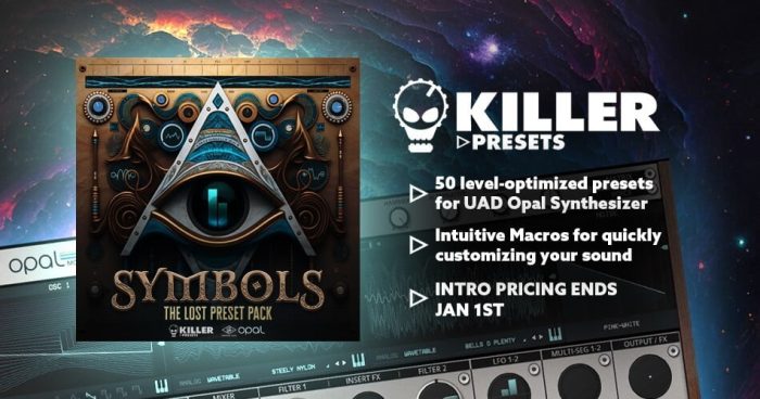 Killer Presets Symbols for UAD Opal