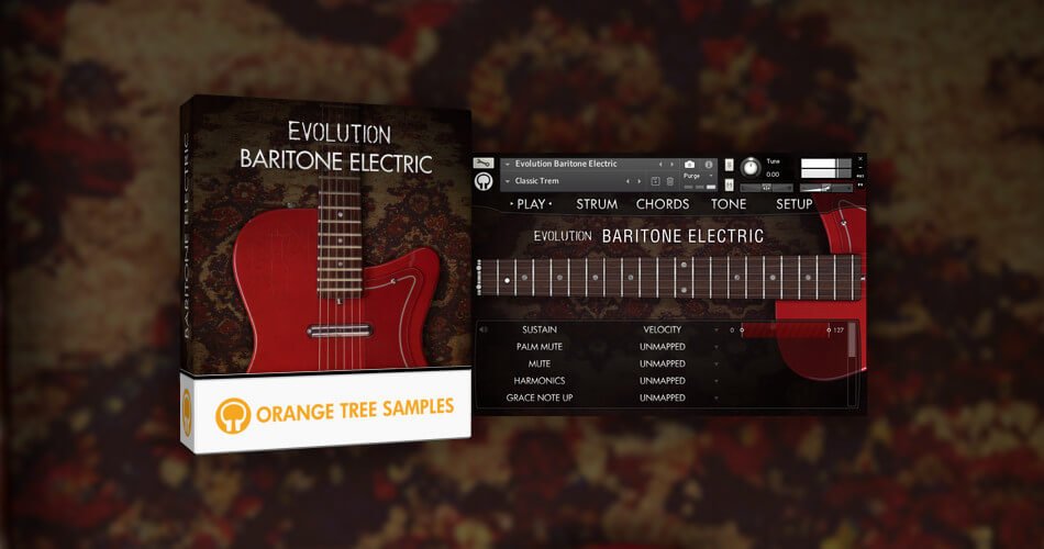 Orange Tree Samples Evolution Baritone Electric