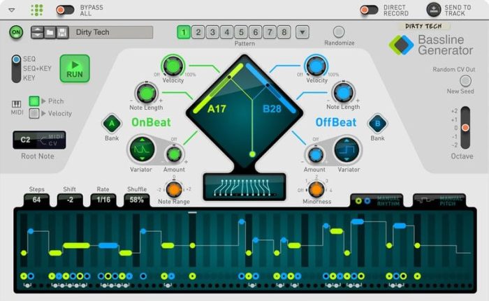 Reason Bassline Generator update