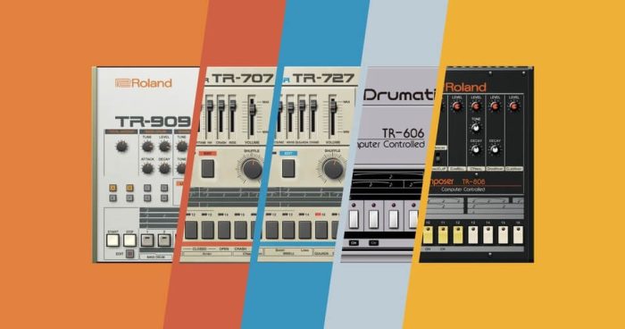 Roland Drum Machine Collection