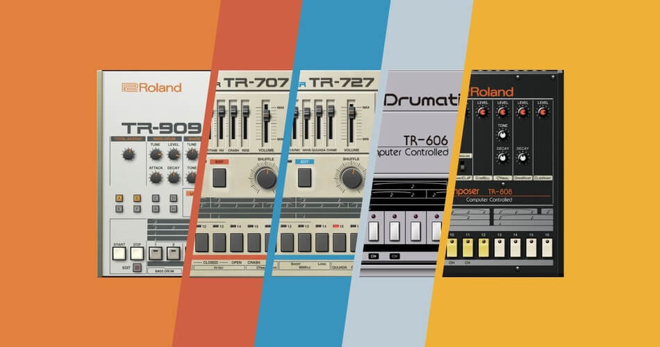 Roland launches Drum Machine Collection bundle of 5 plugins