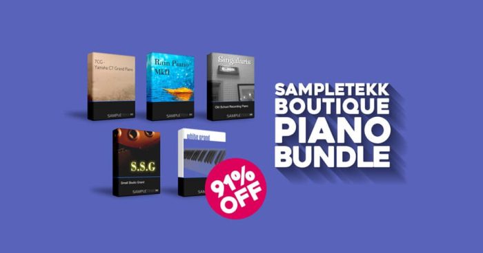 SampleTekk Boutique Piano Bundle