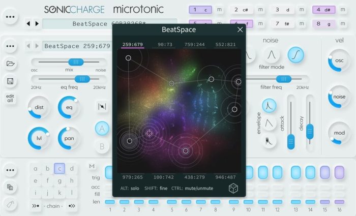 Sonic Charge BeatSpace for Microtonic