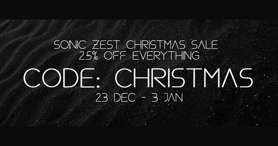 Sonic Zest Christmas Sale 2022