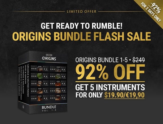 Sonuscore Origins Bundle Flash Sale