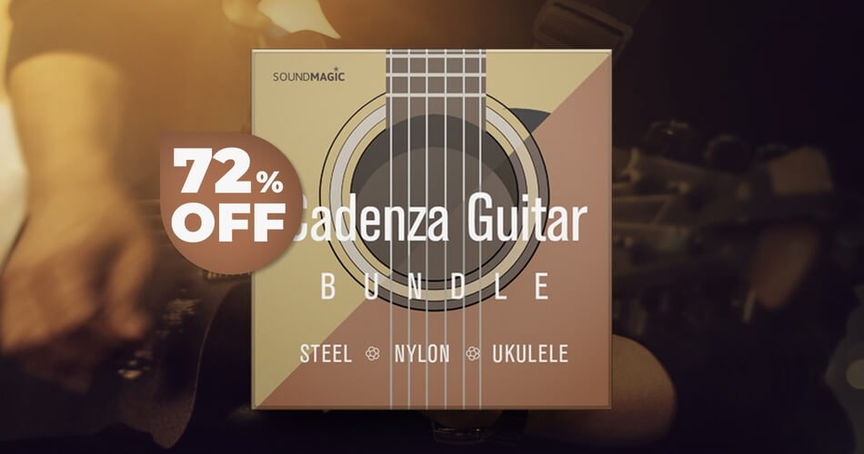 Save 72% on Cadenza Guitar Bundle By Sound Magic